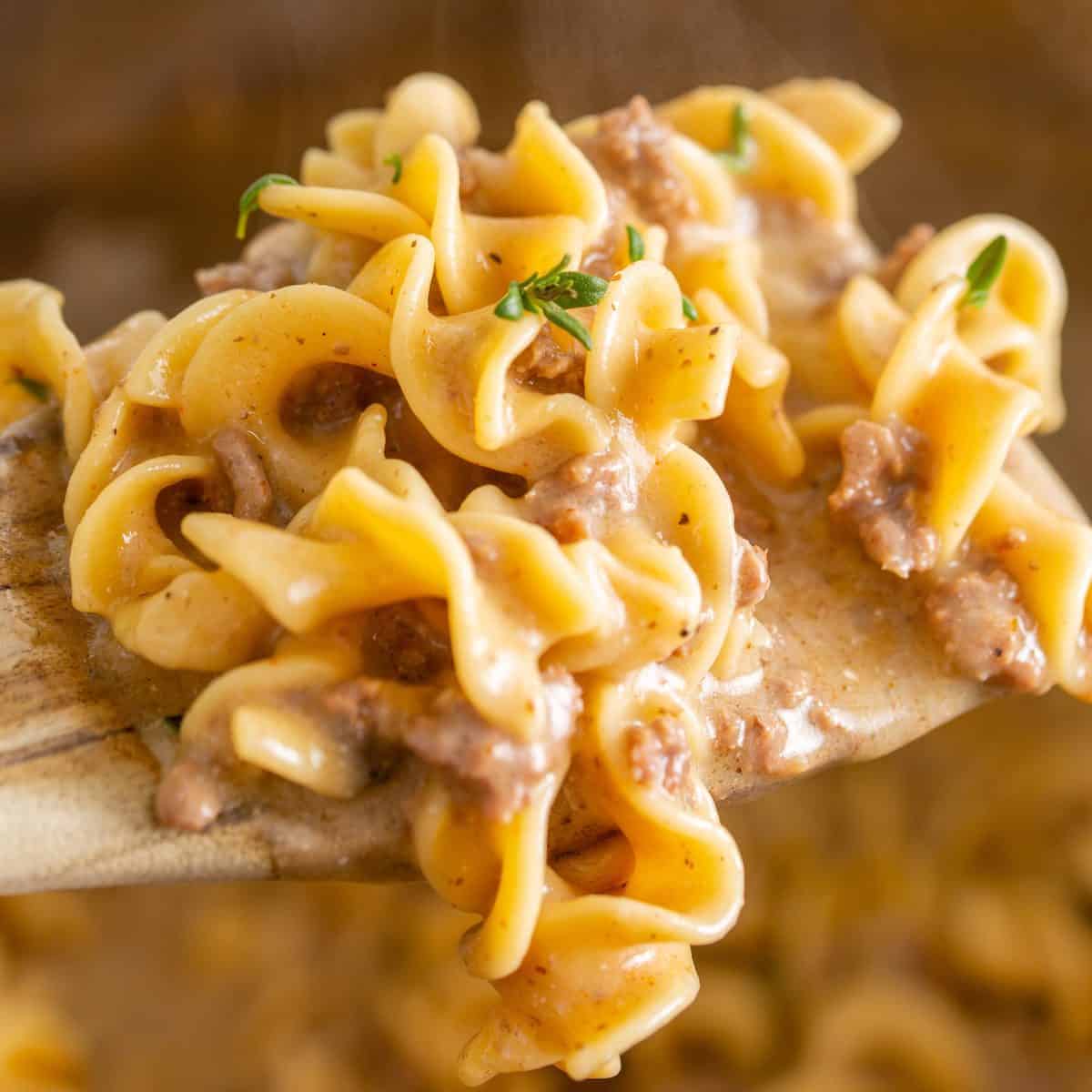 即時鍋漢堡助手助理Stroganoff